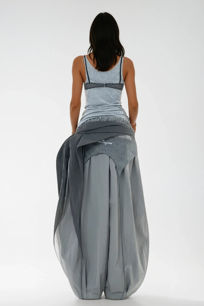 Anouk Asymmetric Deconstruct Barrel Pants