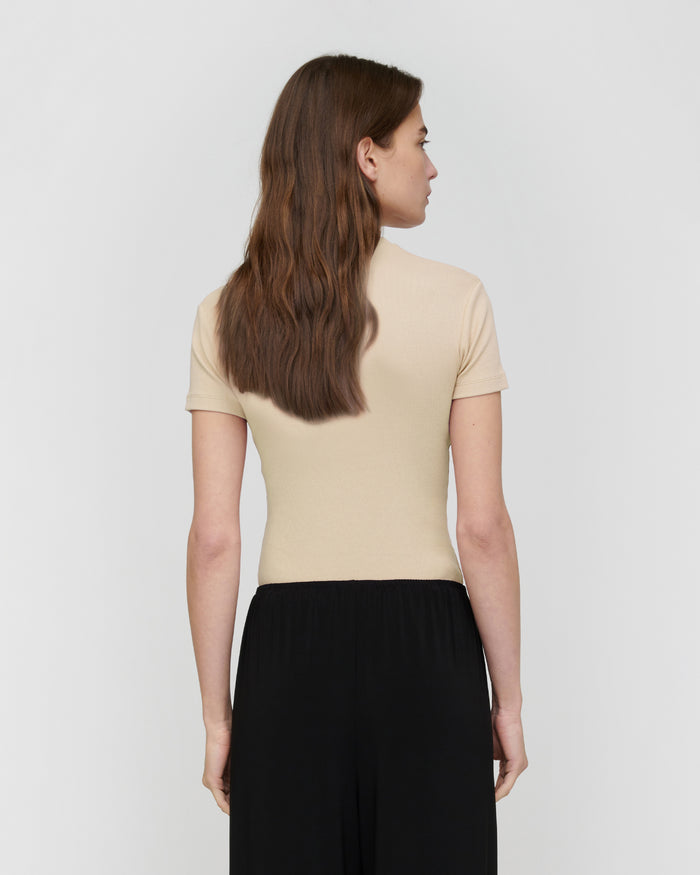 Axton - T-shirt - Creme