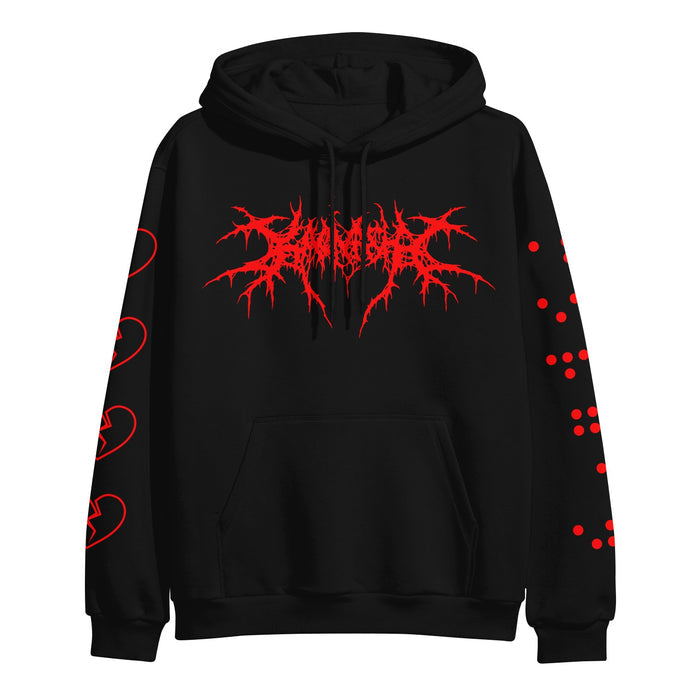 kaonashi Death Metal / Broken Heart - Black - Pullover