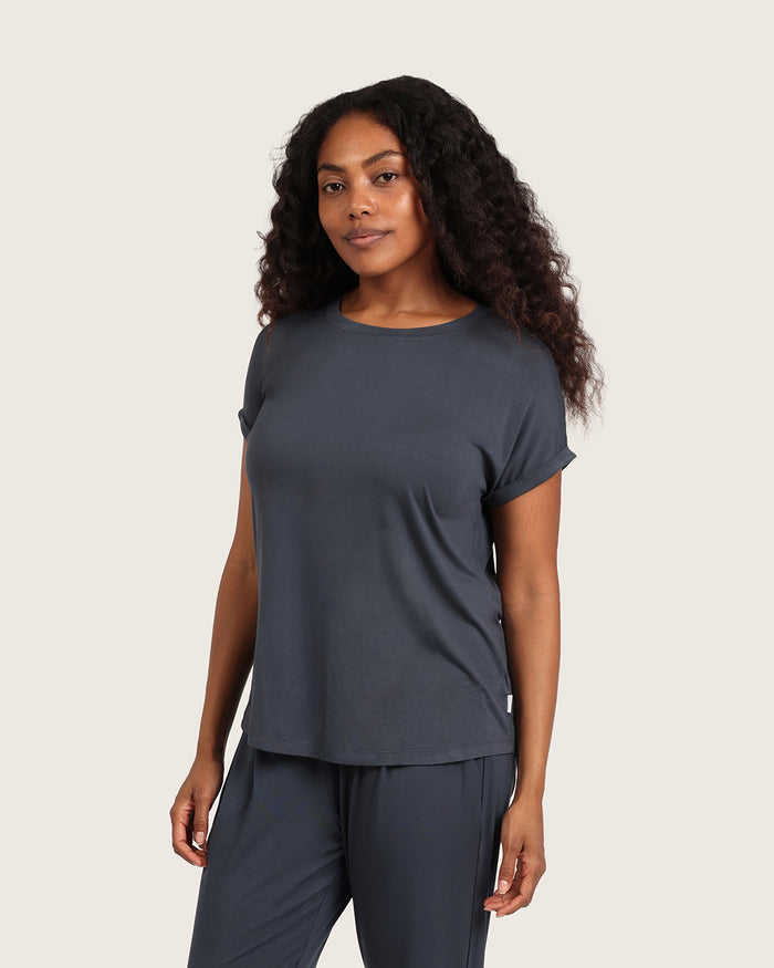 Downtime Lounge Top - Storm