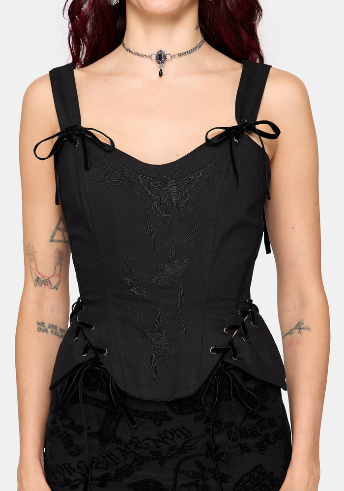 Ember Embroidered Corset Top