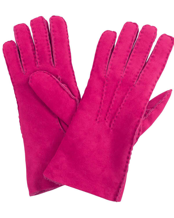 Lambskin Gloves - Pink - The Classic Boutique