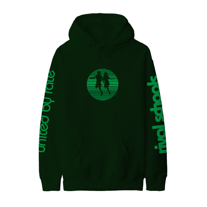 rival schools Logo Dark Green Pullover