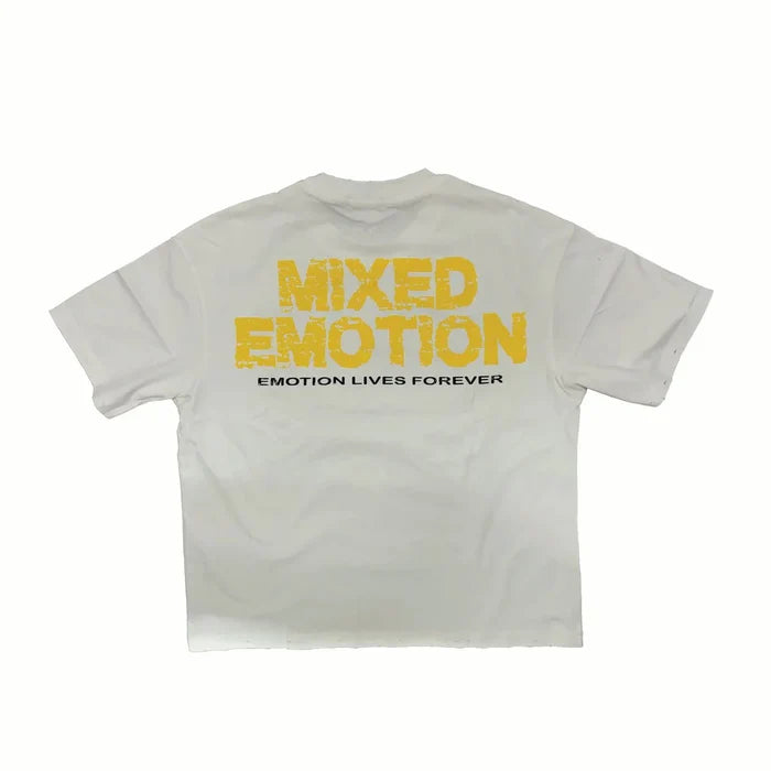 Mixed Emotion - Forever Tee White -