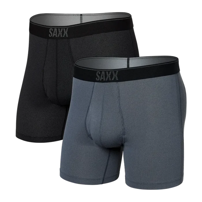 Quest Quick Dry Mesh Boxer Brief 2pk