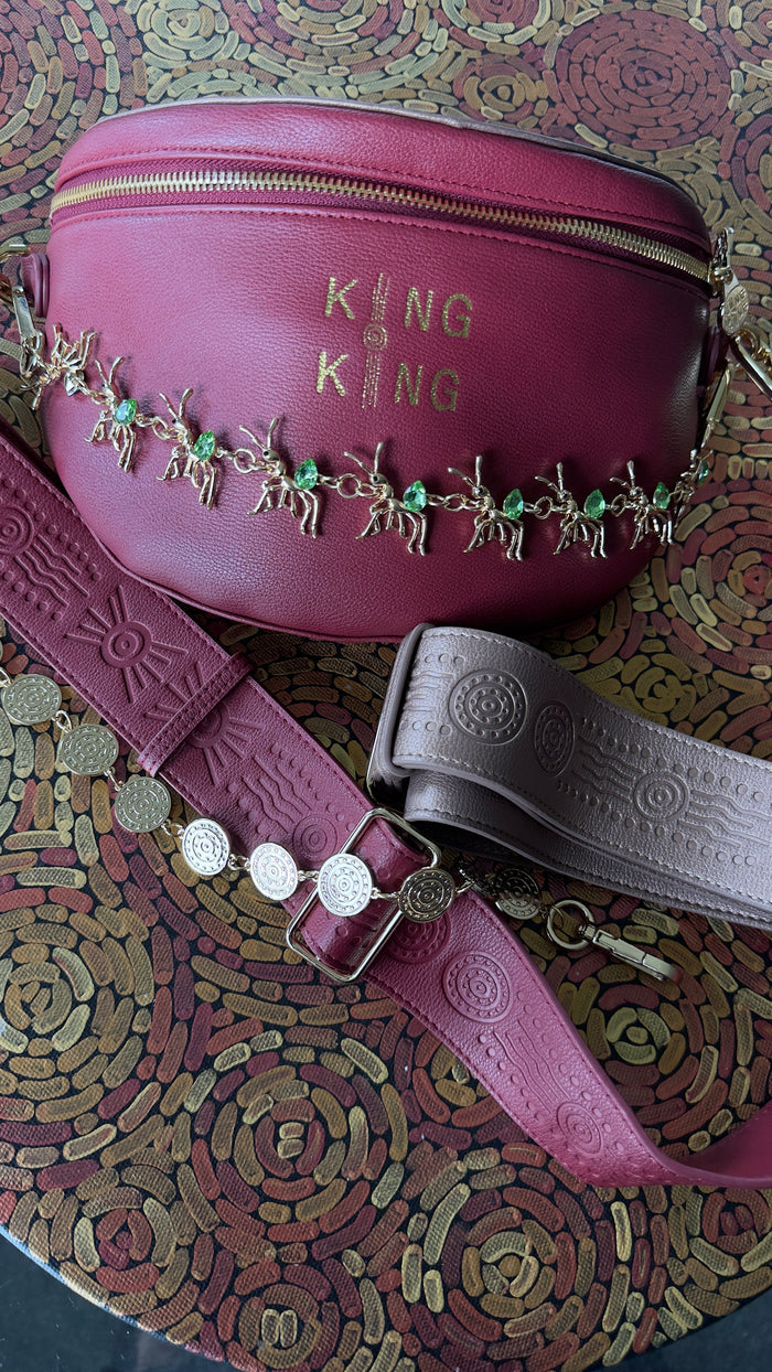Rosella & Copper Crossbody Bag