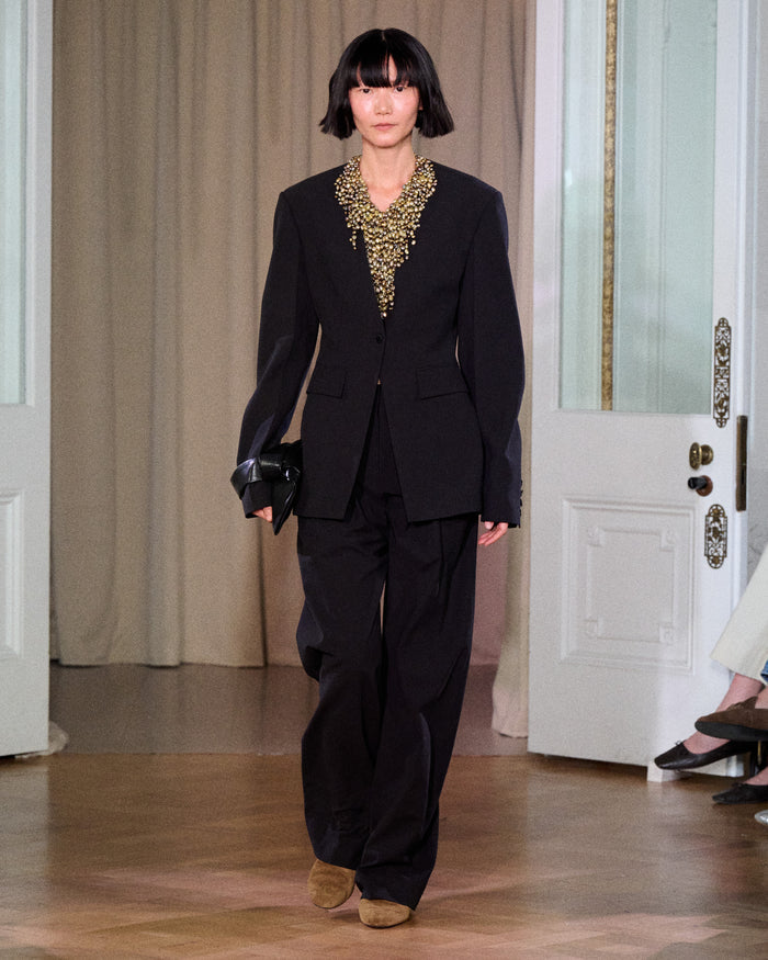Seka - Tailoring pants - Black