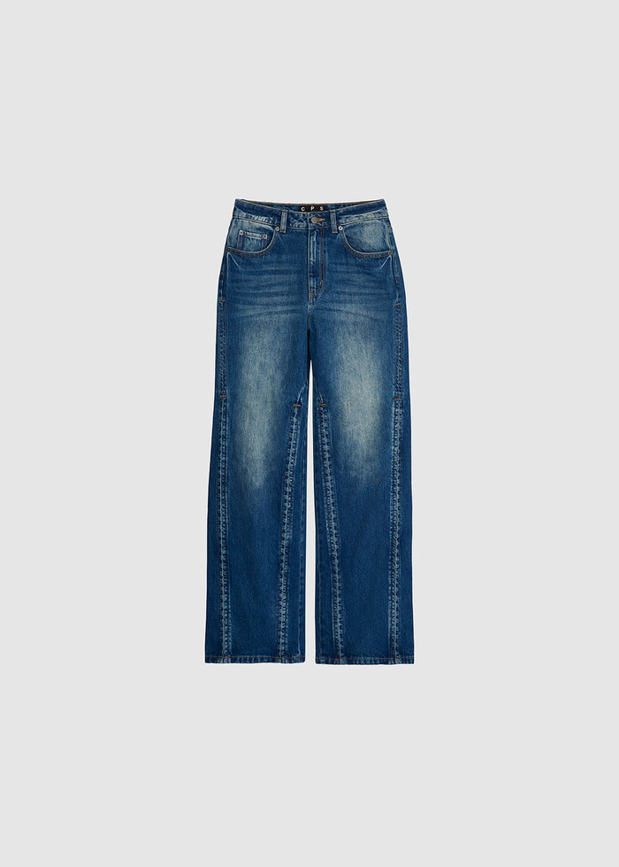 STUDDED PANE JEANS