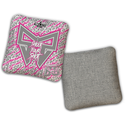 2026 BG Multiple Bag Models "Shoot Your Shot” Collab - ACL Pro Stamped Cornhole Bags - SET OF 4 BAGS