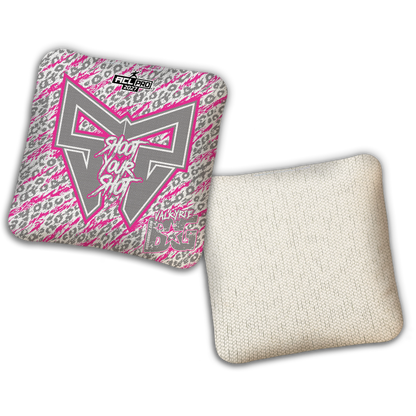 2026 BG Multiple Bag Models "Shoot Your Shot” Collab - ACL Pro Stamped Cornhole Bags - SET OF 4 BAGS