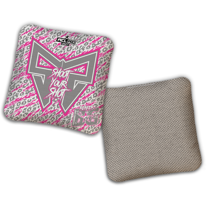 2026 BG Multiple Bag Models "Shoot Your Shot” Collab - ACL Pro Stamped Cornhole Bags - SET OF 4 BAGS