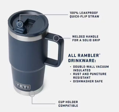 20oz Travel Straw Mug