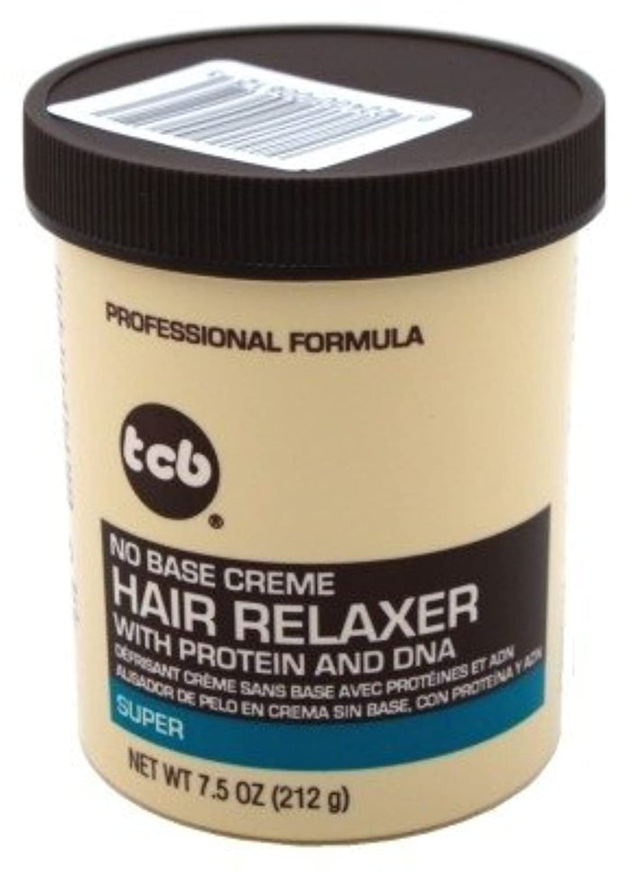 تي سى بى كريم فرد بروتين سوبر 212 جم  - TCB Naturals Protein Hair Relaxer - Super, 212g
