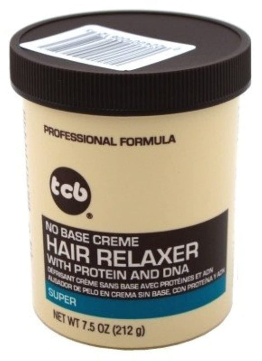 تي سى بى كريم فرد بروتين سوبر 212 جم  - TCB Naturals Protein Hair Relaxer - Super, 212g
