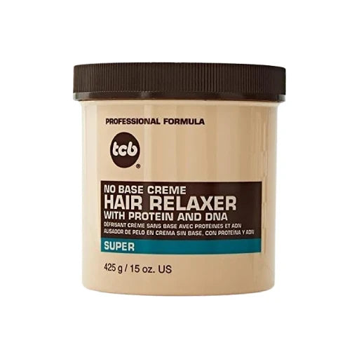 تي سى بى كريم فرد بروتين سوبر 425 جم -  TCB Naturals Protein Hair Relaxer - Super, 425g