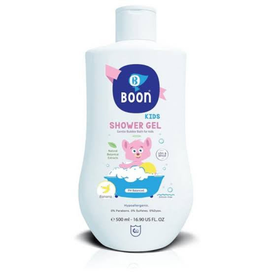بون شاور جيل اطفال 500مل موز - Boon Kids Banana Shower Gel (500ml)
