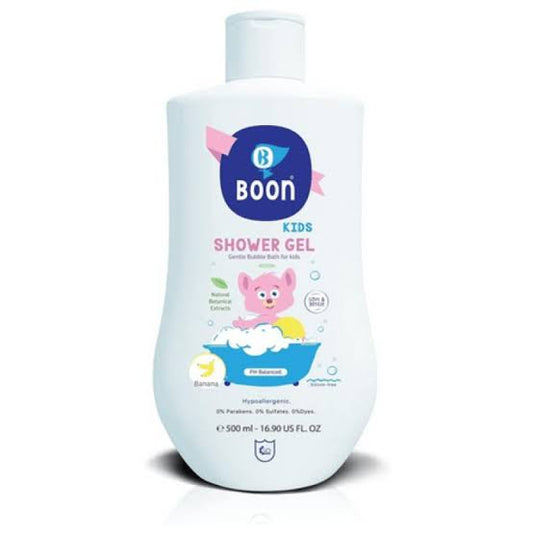 بون شاور جيل اطفال 500مل موز - Boon Kids Banana Shower Gel (500ml)