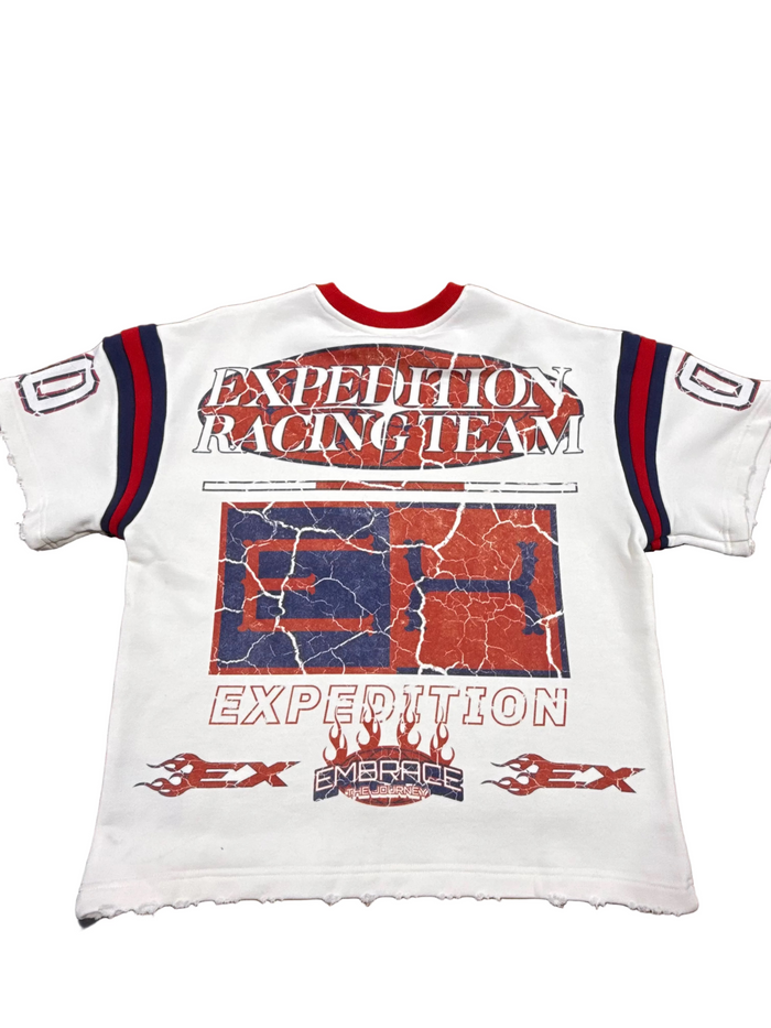 Expedition - Ride Or Die Oversized Tee - White