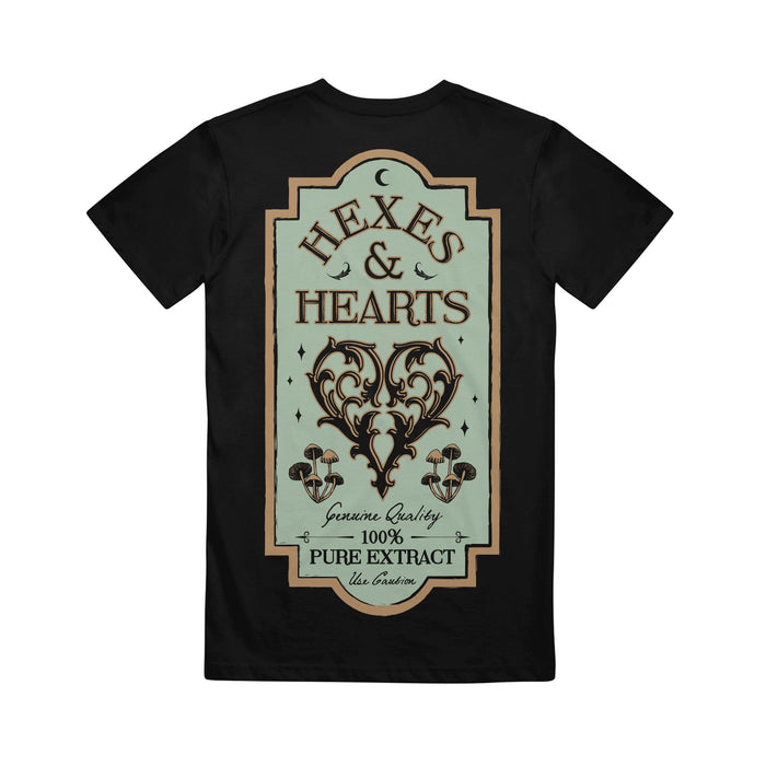 Apothecary - Black T-Shirt back
