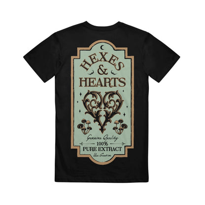 Apothecary - Black T-Shirt back