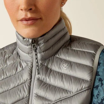 Ariat AW24 Womens Ideal Down Gilet - Ultimate Grey - XS