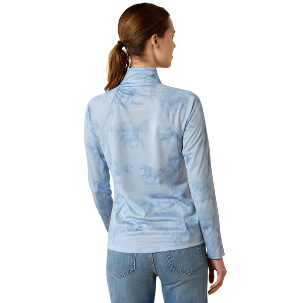 Ariat Ladies SS26 Sunstopper 3.0 1/4 Zip Baselayer