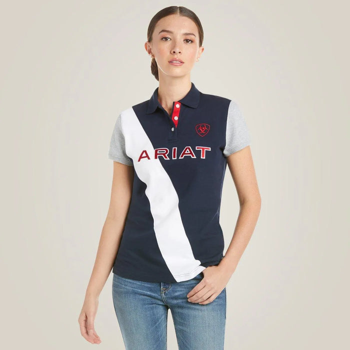 Ariat SS24 Womens Taryn Short Sleeve Polo - Baked Apple - L