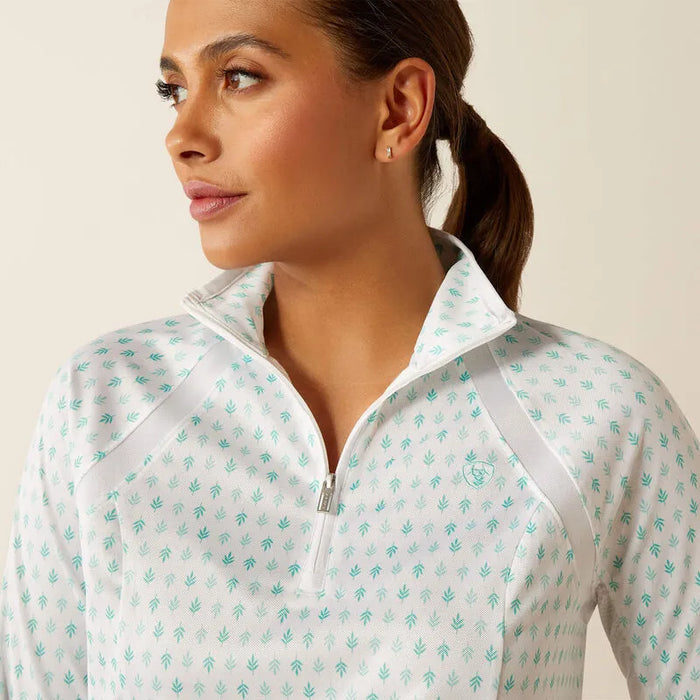 Ariat SS25 Ladies Sunstopper 3.0 1/4 Zip Baselayer
