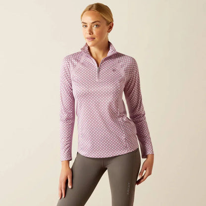 Ariat SS25 Ladies Sunstopper 3.0 1/4 Zip Baselayer