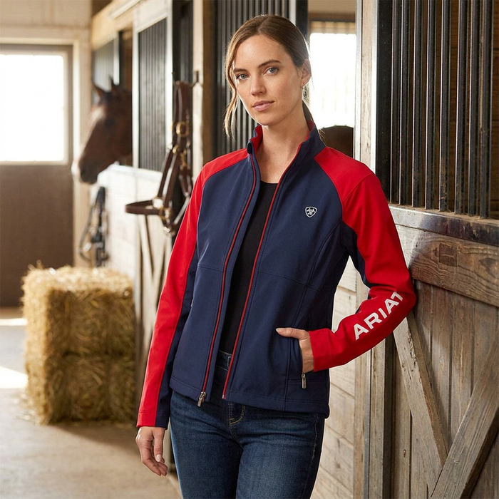 Ariat Women's Team EQ Jacket — Navy / Xsmall / Each — view 1