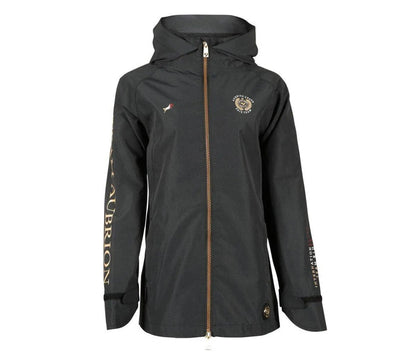 Aubrion SS24 Team Waterproof Jacket - Young Rider - Black - 11/12 Years
