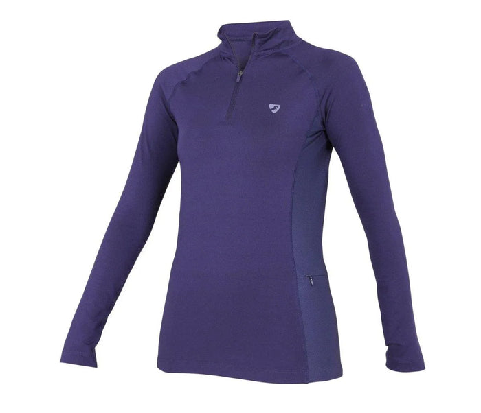 Aubrion SS24 Revive Long Sleeve Base Layer - Navy - L