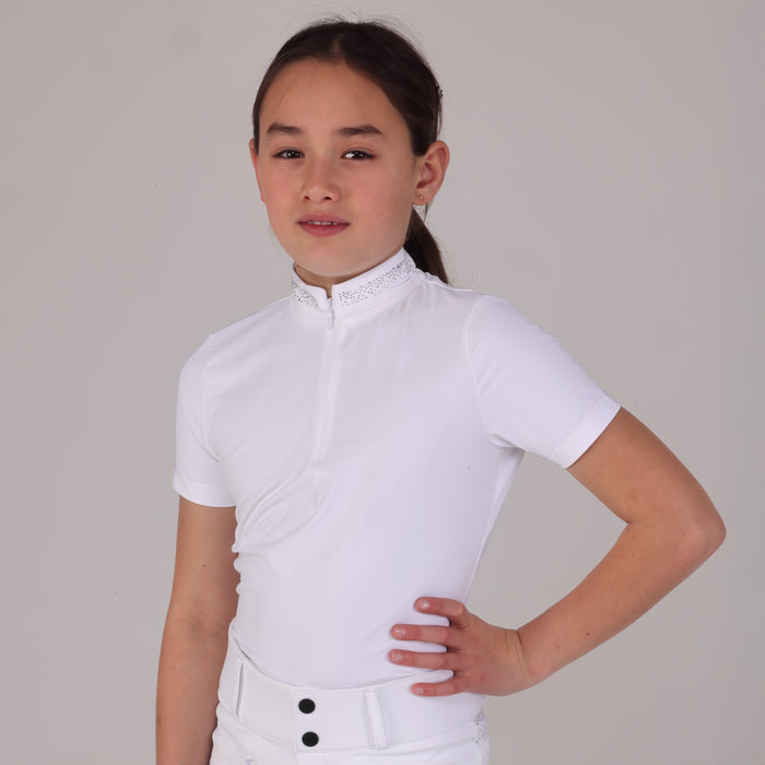 Aubrion SS26 Optima GX Show Shirt - Young Rider