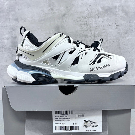 Balenciaga Track 3.0 White/Black/Light Grey
