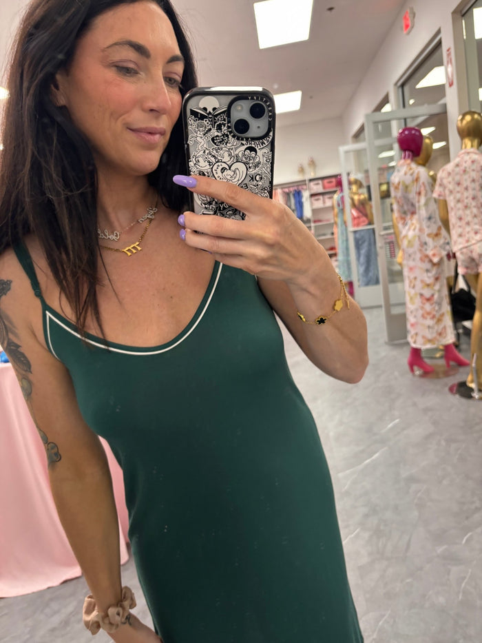 Bamboo Nightie in Green - Intimate Whispers