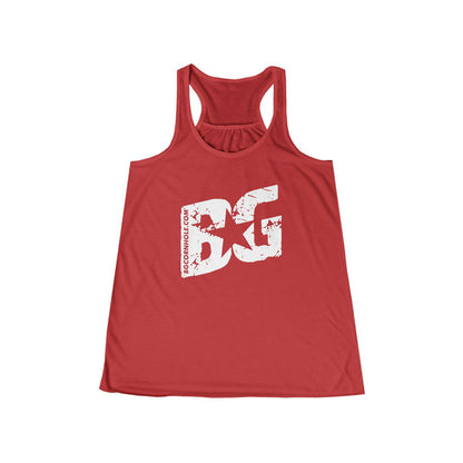 BG Women's Flowy Racerback Tank - Multiple Colors
