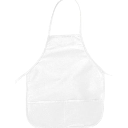 "Big Accessories 24" Bib Apron With Pockets"