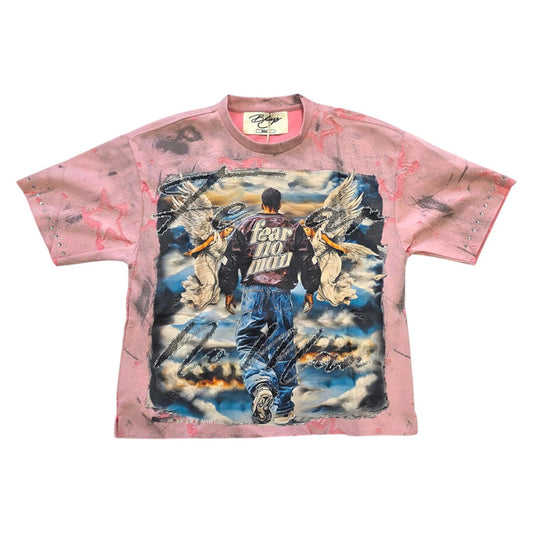 BKYS - Fear No More Cropped Tee - Pink