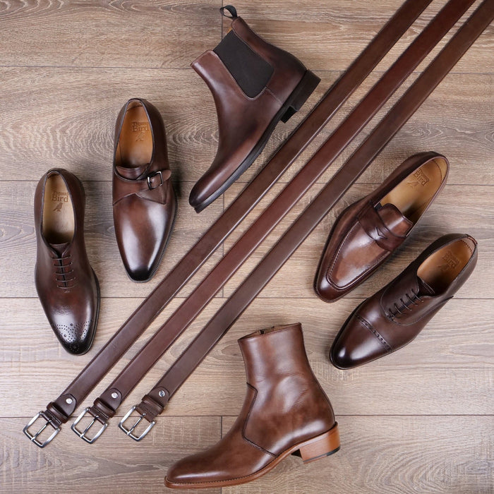 Bourne Monk Strap Brown SB