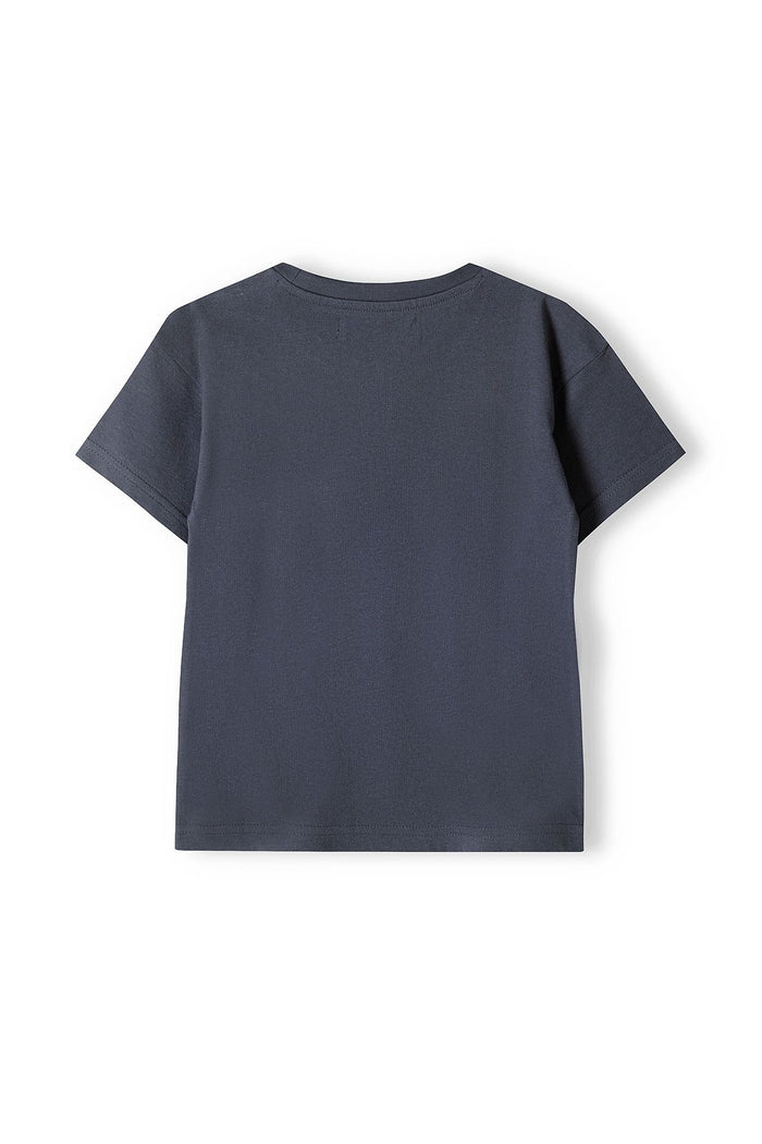 Ocean Drive Beach Print T-Shirt, Grey, Short Sleeve - 2