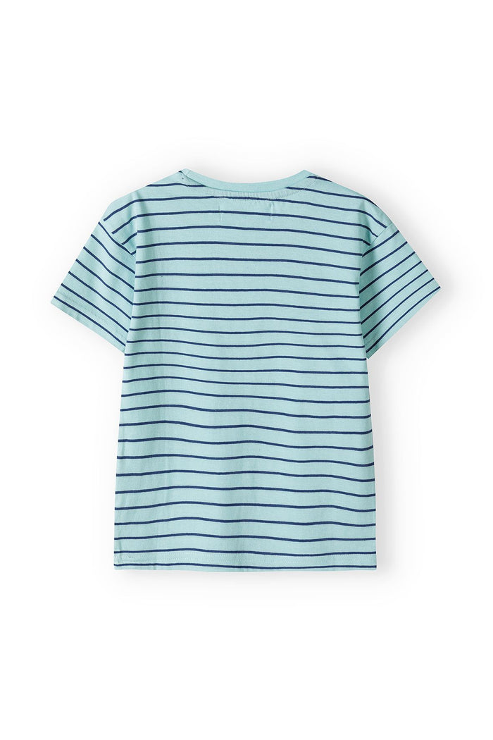 T-Shirts 3-Pack Mint, Navy Stripe & Palm Print - 5