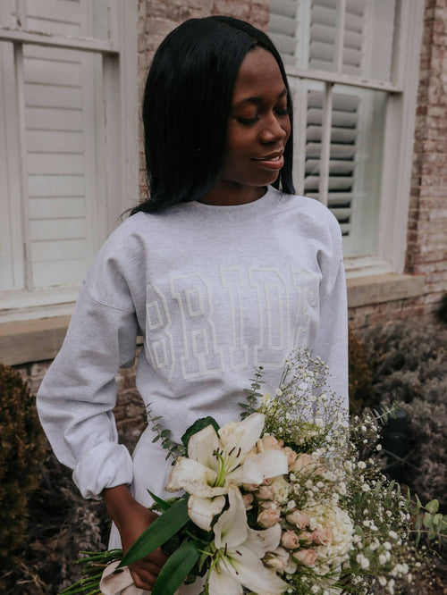 Bride Puff Ink Sweatshirt - Intimate Whispers