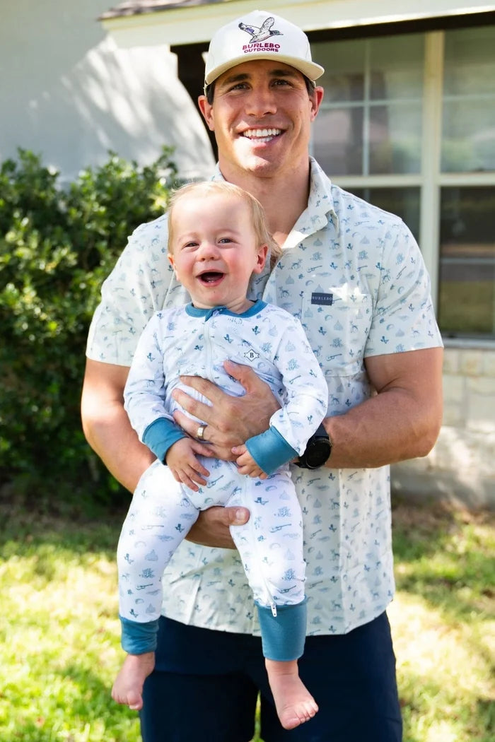BURLEBO Baby Zip Up | Multiple Patterns