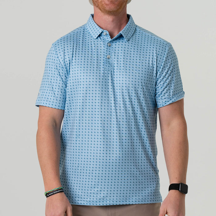 BURLEBO Polo Performance Outdoor Shirt | Multiple Patterns