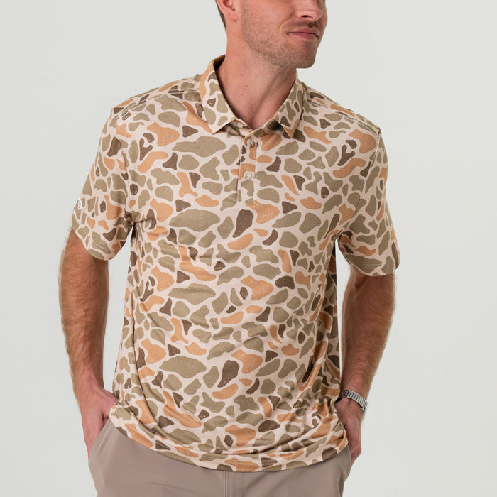 BURLEBO Polo Performance Outdoor Shirt | Multiple Patterns