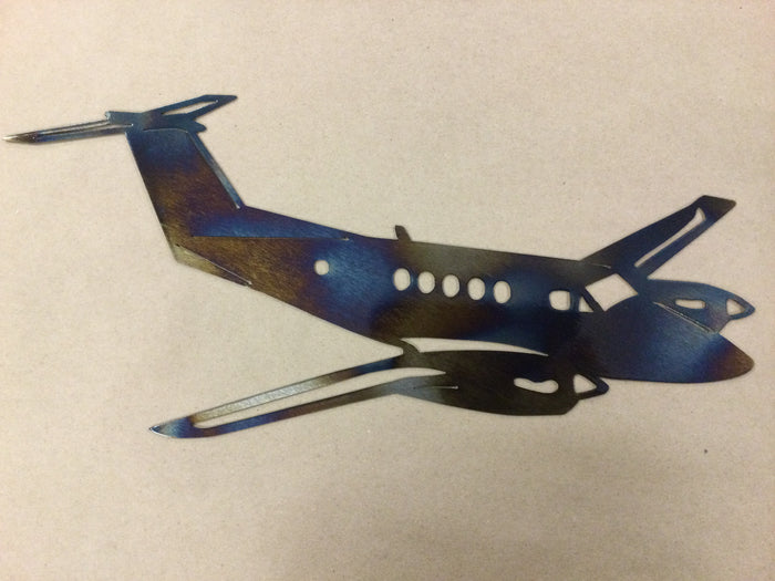 C-12 Huron Airplane - Metal Wall Art