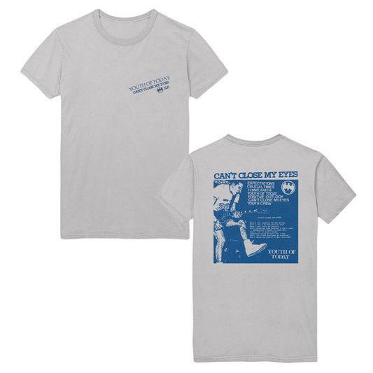 youth of today Can't Close My Eyes Live - Light Grey T-Shirt and back