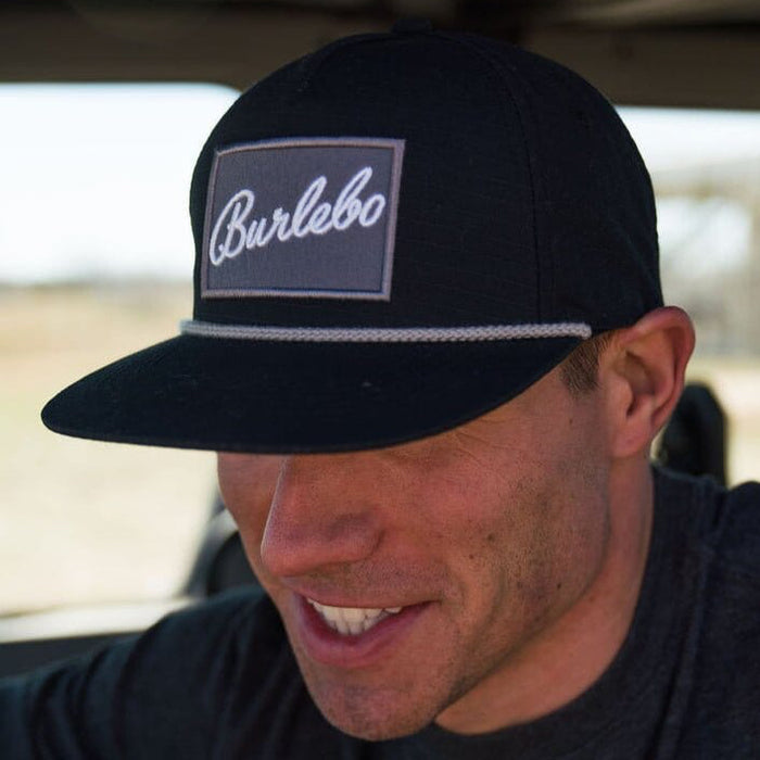 Cap - Grey BURLEBO Patch - Black - BURLEBO