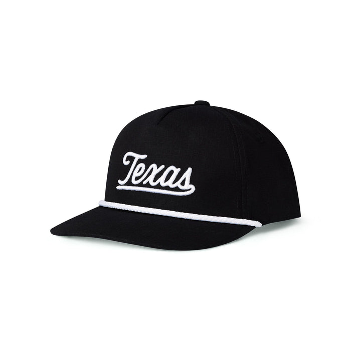 Cap - Texas Script - Black