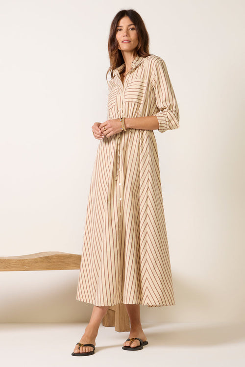 Coastal Poplin Catalina Dress